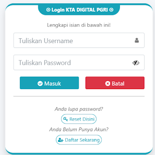 Register PGRI Pasuruan - Persatuan Guru Republik Indonesia Cabang Pasuruan